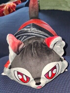 Large Size Aphmau Meemeows Aaron Wolf cat plush stuffed toy.